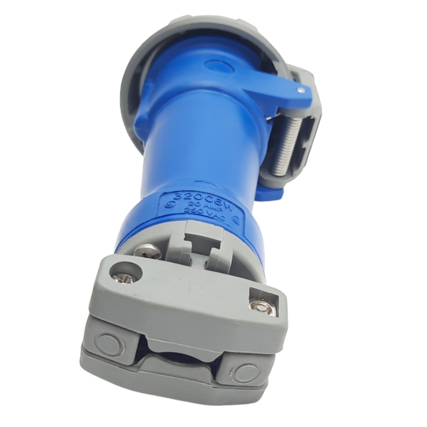 New Hubbell HBL320C6W Pin & Sleeve Connector, 20A, 250 VAC, 2 Pole, 3 Wire Grounding