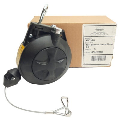 New Hubbell BD-05 Balance Reel, Load Capacity 3-5 lbs, 6 Foot Cable Length