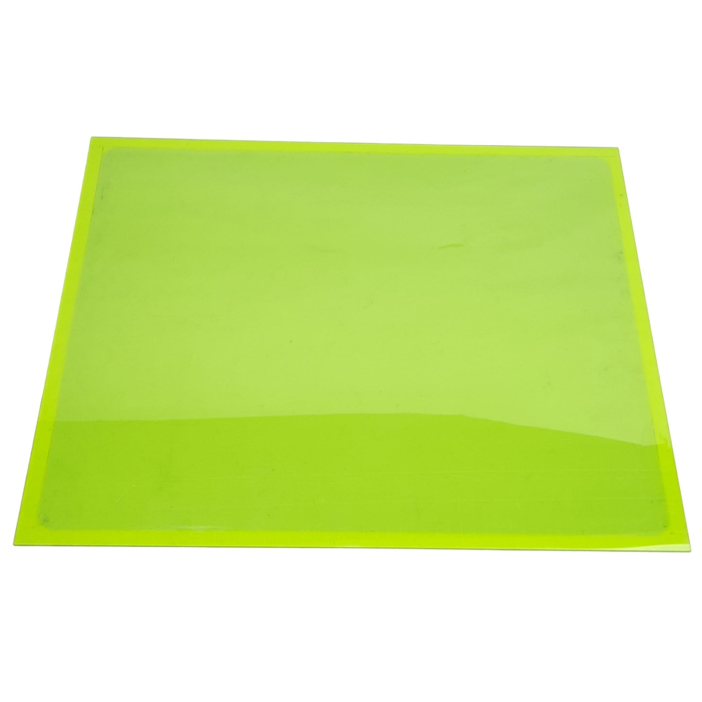 Used Acrylic Laser Safety Window For ND:YAG Lasers 1064nm, 17-7/16 x 14-7/16 x 0.12in