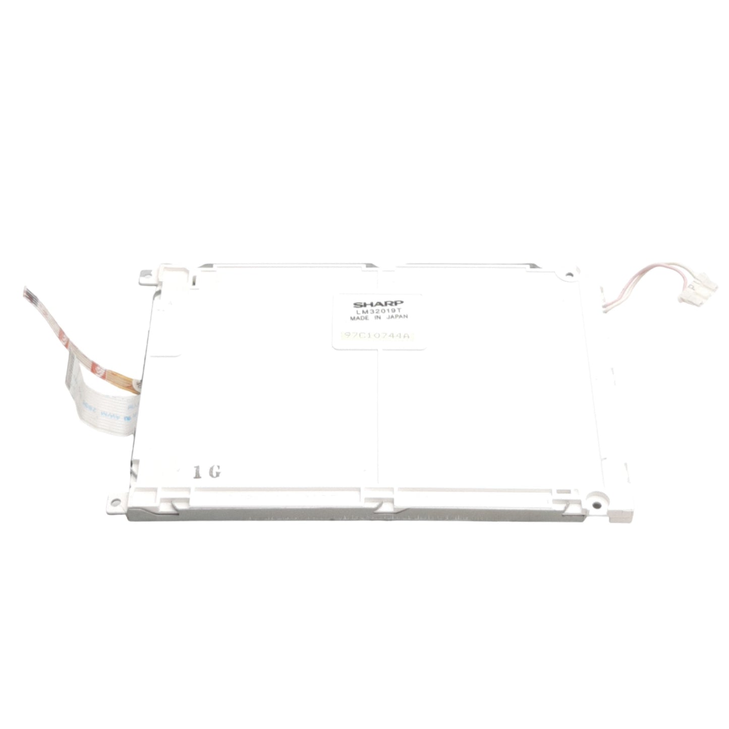 Used Sharp LM32019T Touchscreen LCD, Passive Matrix, 121 W x 91.6 H, 5V logic, 24VDC