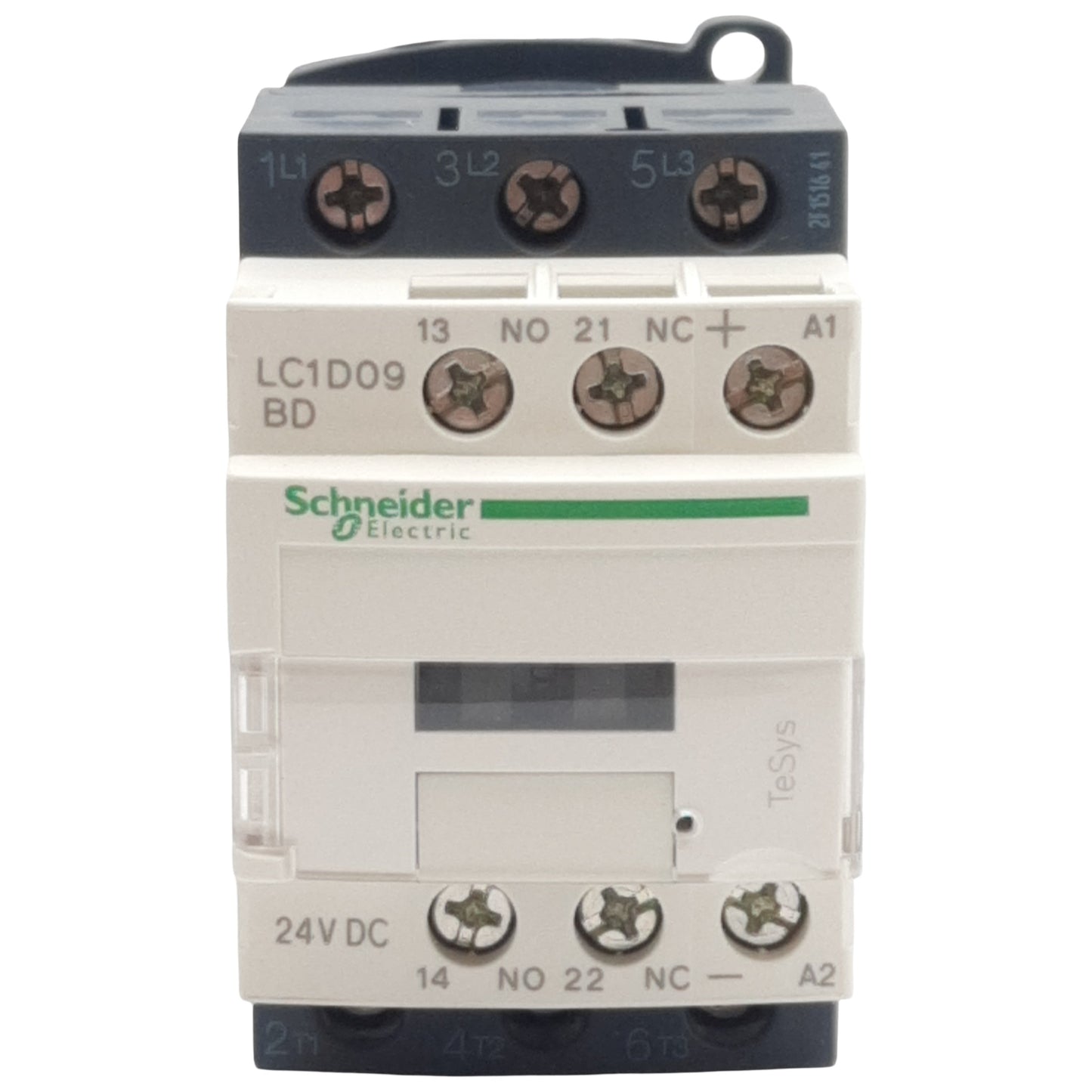 New Schneider Electric LC1D09BD Contactor, 3-Pole 3PST-NO, 9A 690VAC, 24VDC Coil