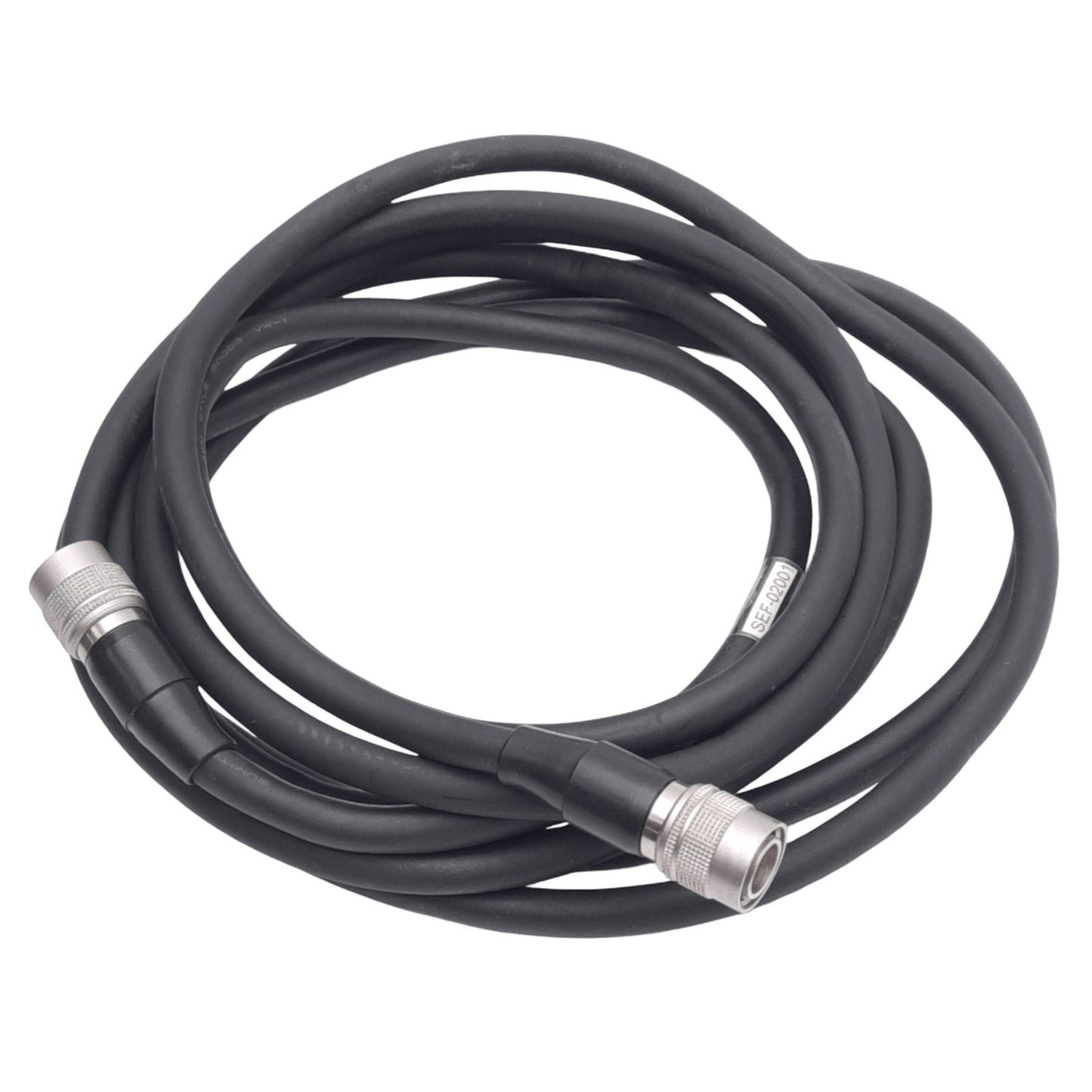 Used Sony CCXC-12P02N Camera Cable, EIAJ 12-Pin Male to Female, 12VDC, 2 Meters