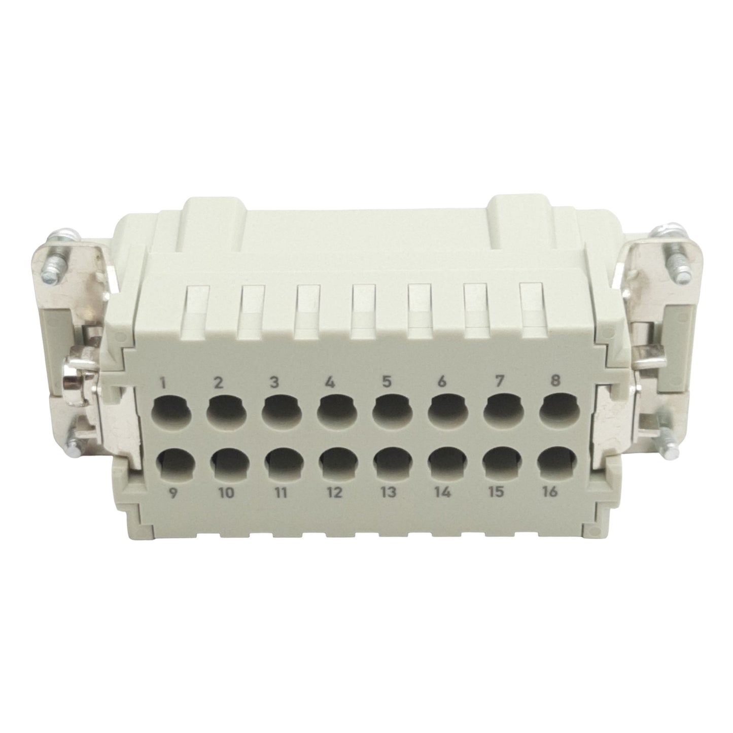 New Harting 09332162602 Heavy Duty Power Connector, 16A 500VAC, 16-Positions, Male