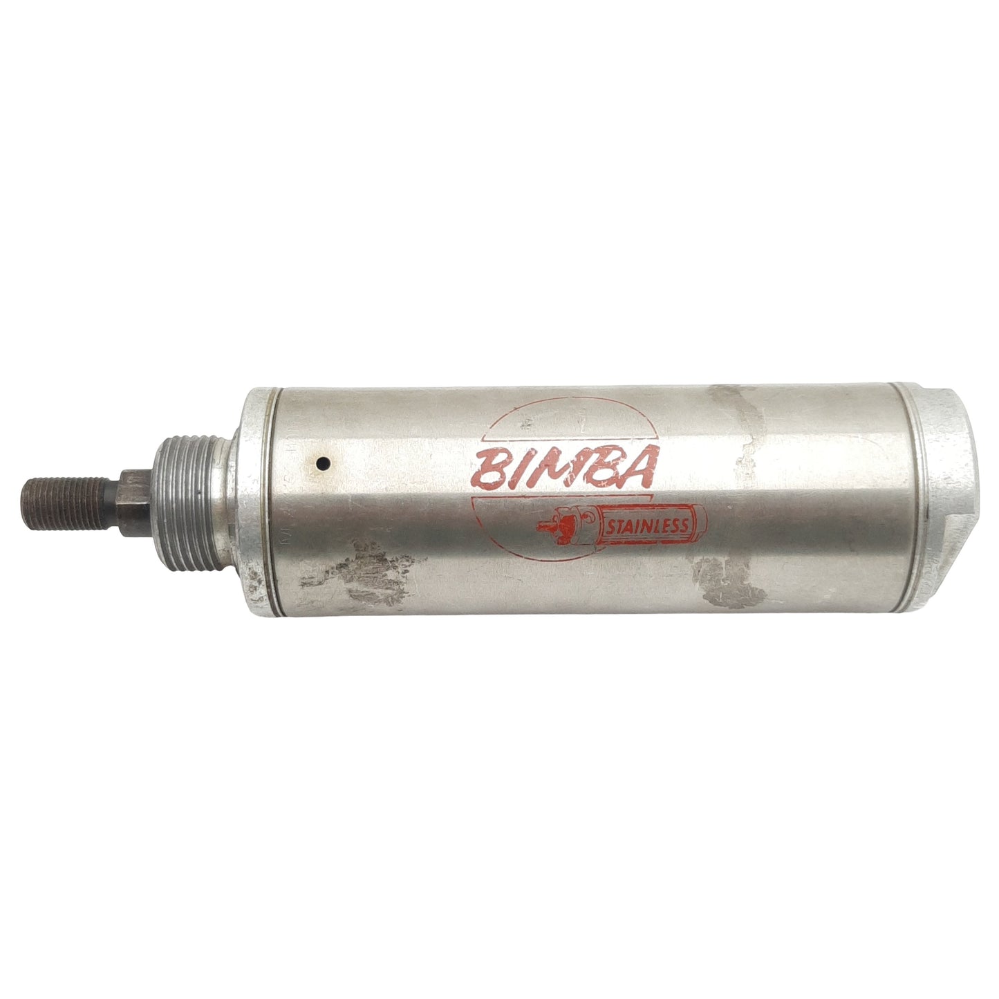 Used Bimba 312 Pneumatic Cylinder, ø2in Bore, 2in Stroke, 1/4in NPT, 250psi