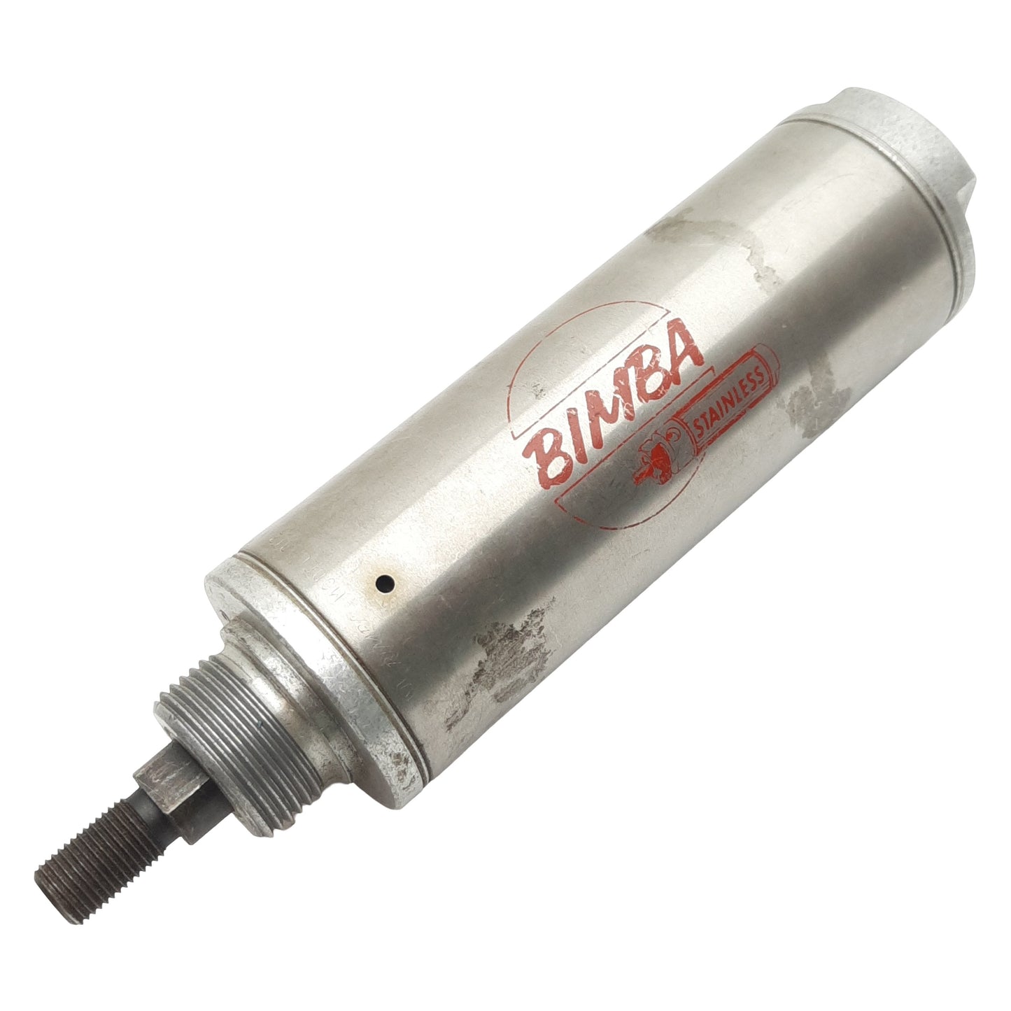 Used Bimba 312 Pneumatic Cylinder, ø2in Bore, 2in Stroke, 1/4in NPT, 250psi