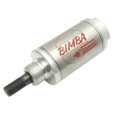 Used Bimba 240.5 Pneumatic Cylinder, ø1-3/4in Bore, 0.5in Stroke, 1/4in NPT, 250psi