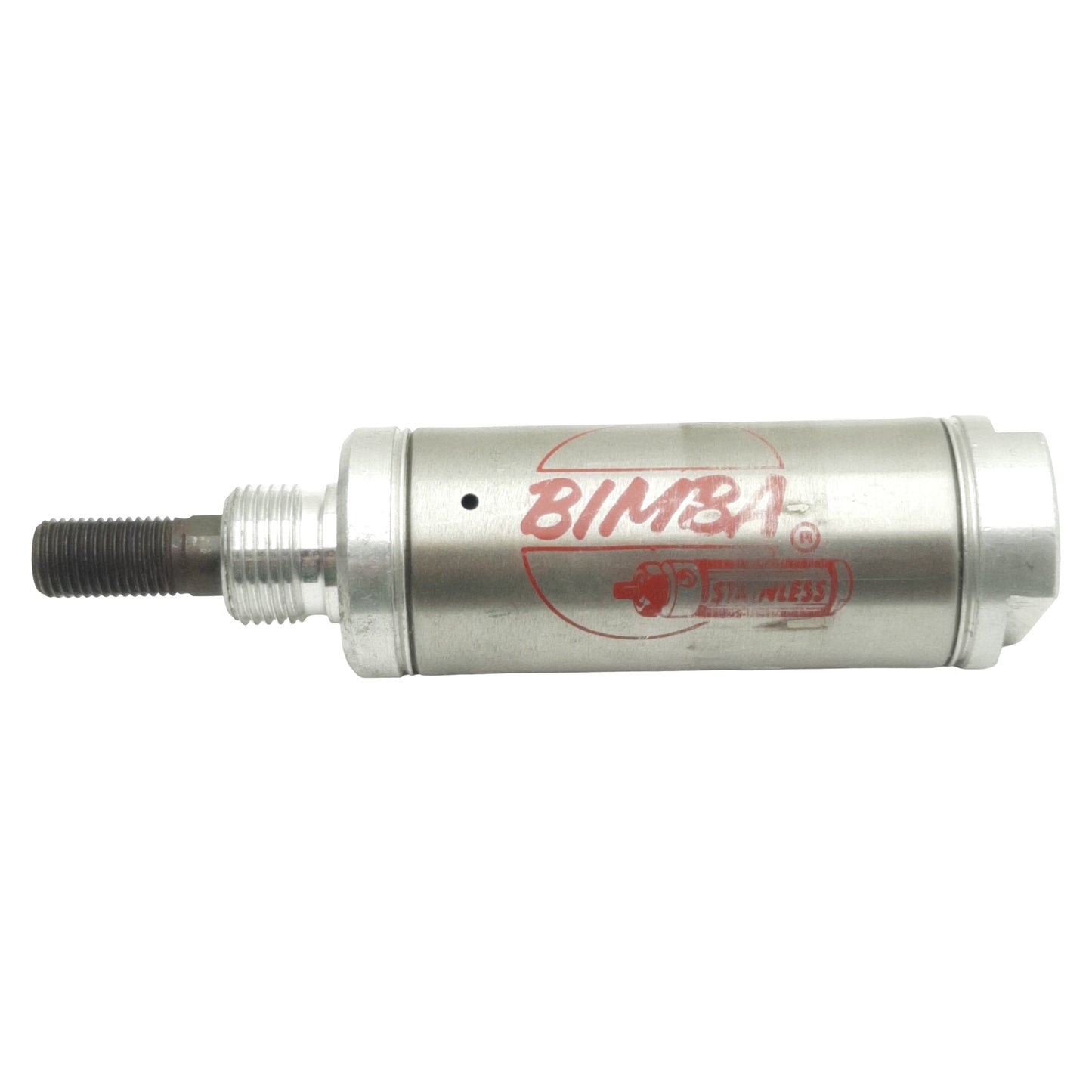 Used Bimba 121 Pneumatic Cylinder, ø1-1/4in Bore, 1in Stroke, 1/8in NPT, 250psi