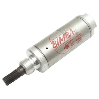 Used Bimba 121 Pneumatic Cylinder, ø1-1/4in Bore, 1in Stroke, 1/8in NPT, 250psi
