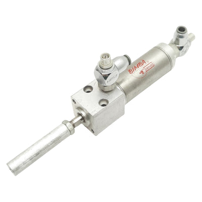 Used Bimba BF-091-D Pneumatic Cylinder, ø1-1/16in Bore, 1in Stroke, 1/8in NPT, 250psi