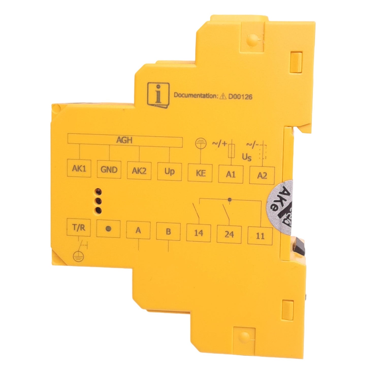 Used Bender isoEV425-D4-4 ISOMETER Insulation Monitoring Device, 100-240VAC/24-240VDC