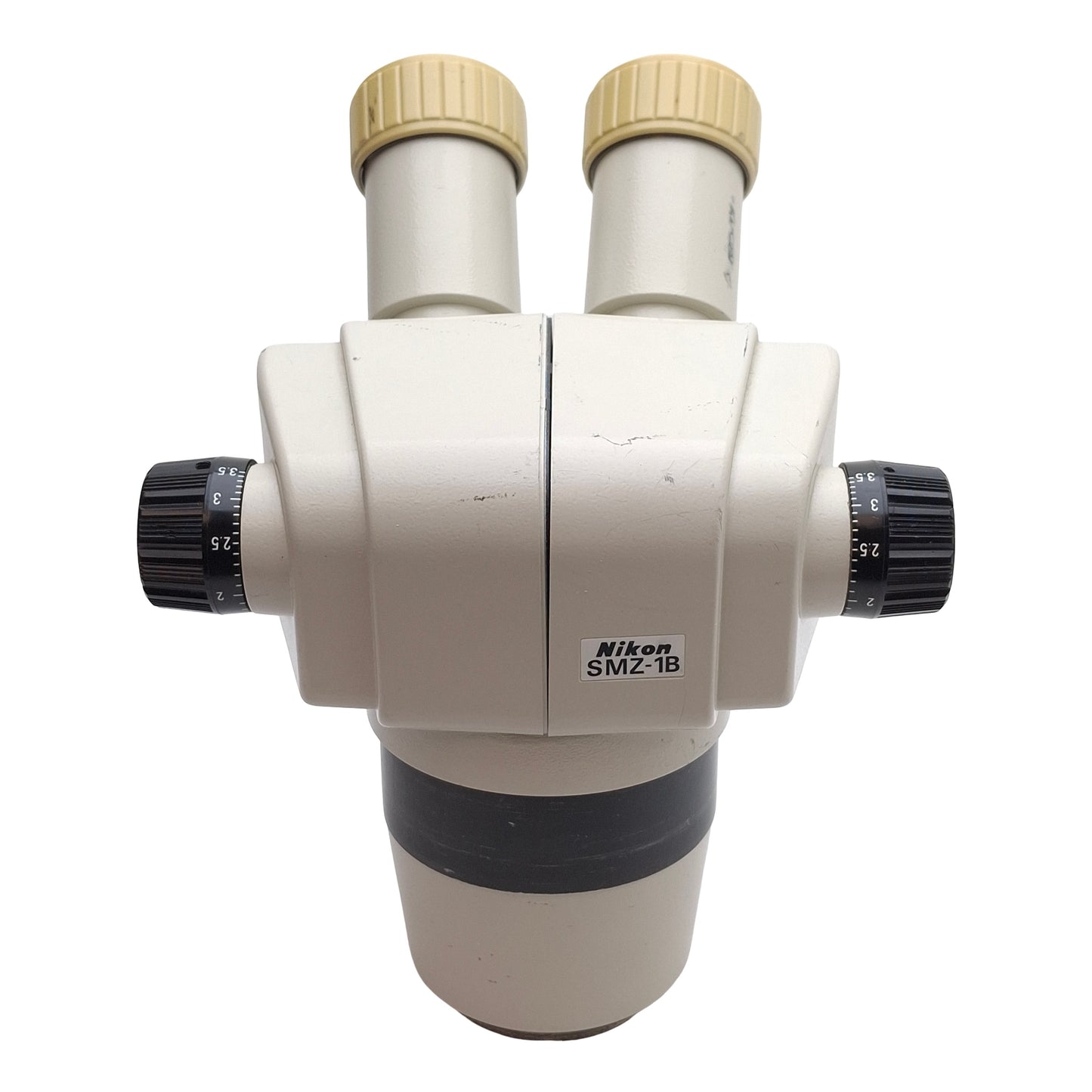 Used Nikon SMZ-1B Stereo Microscope Head, 0.8x to 3.5x Magnification *No Eyepieces*