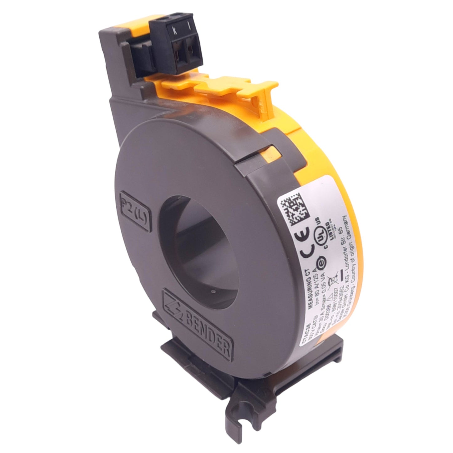 Used Bender CTAC35 B98110007 LINETRAXX Measuring Current Transformer, ø35mm, 80A/125A