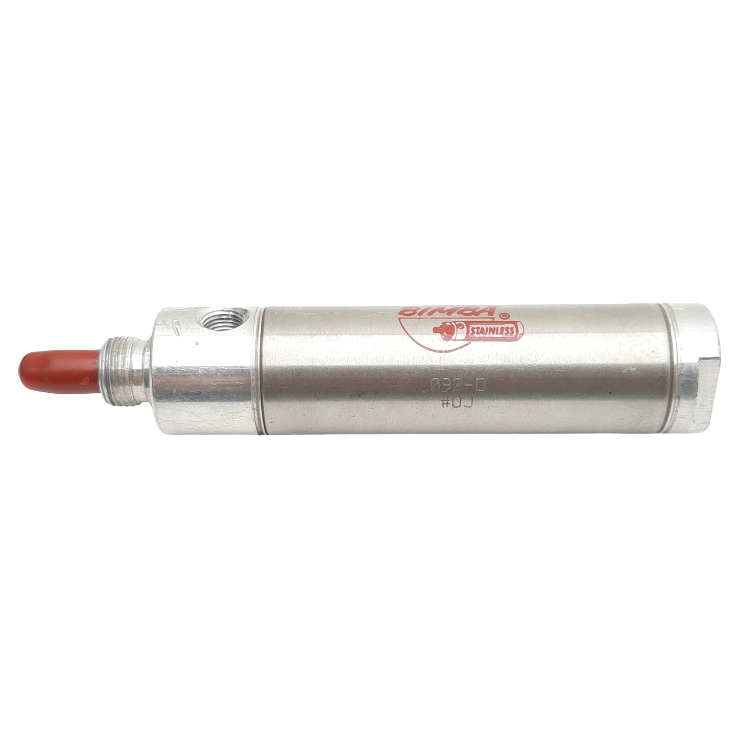 Used Bimba 092-D Pneumatic Cylinder, ø1-1/16in Bore, 2in Stroke, 1/8in NPT, 250psi