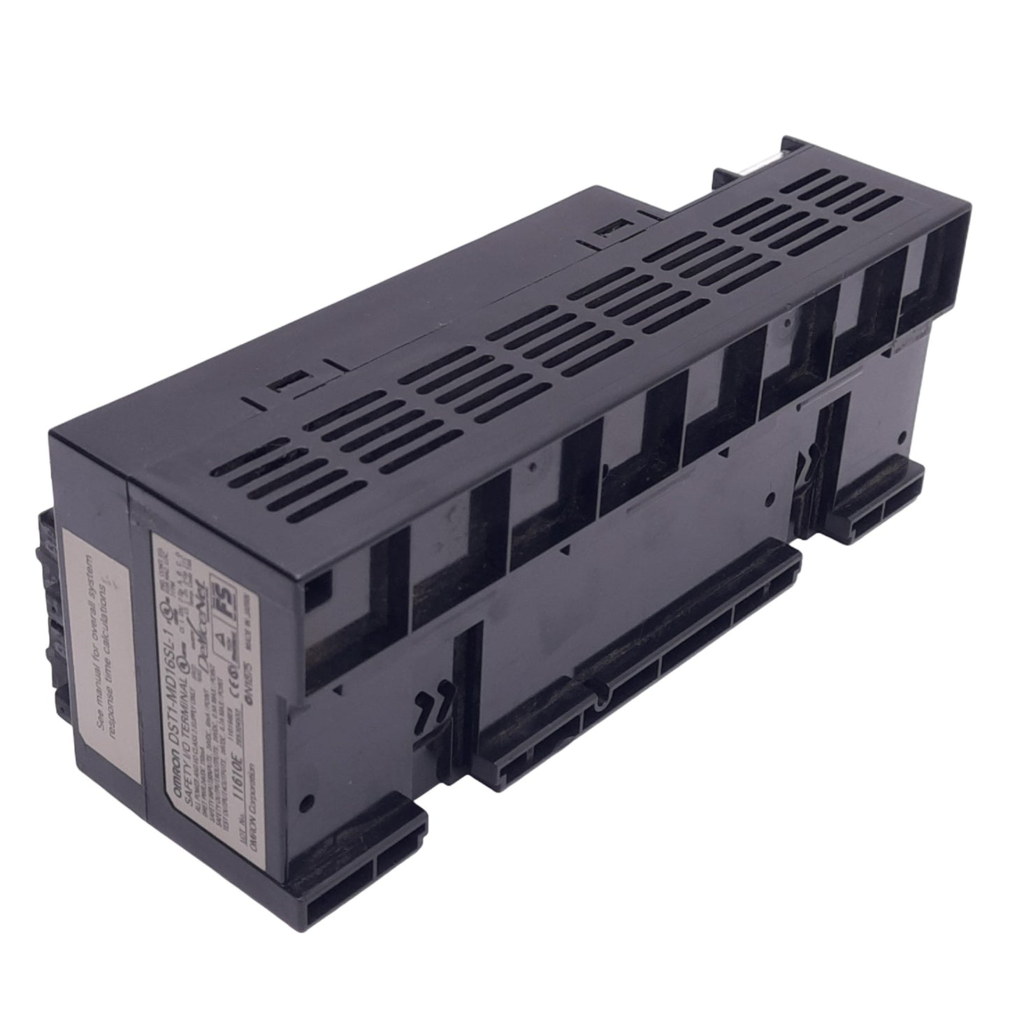 Used Omron DST1-MD16SL-1 Safety I/O Terminal, 8 Safety In/Out, 4 Test Out, 24VDC