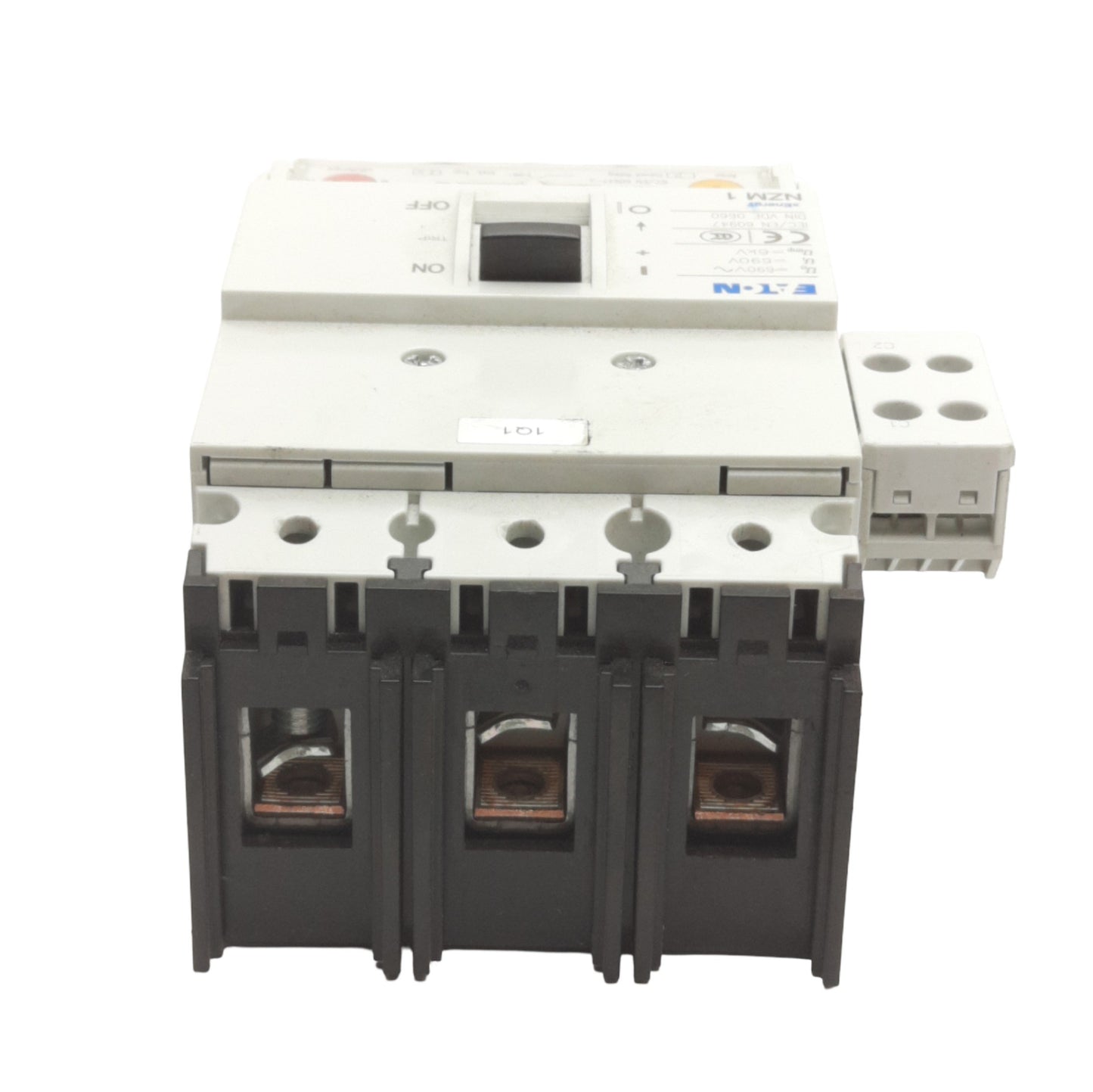 Used Eaton NZMN1-A80-NA Circuit Breaker 63-80A, 690VAC/500VDC, 3-Poles