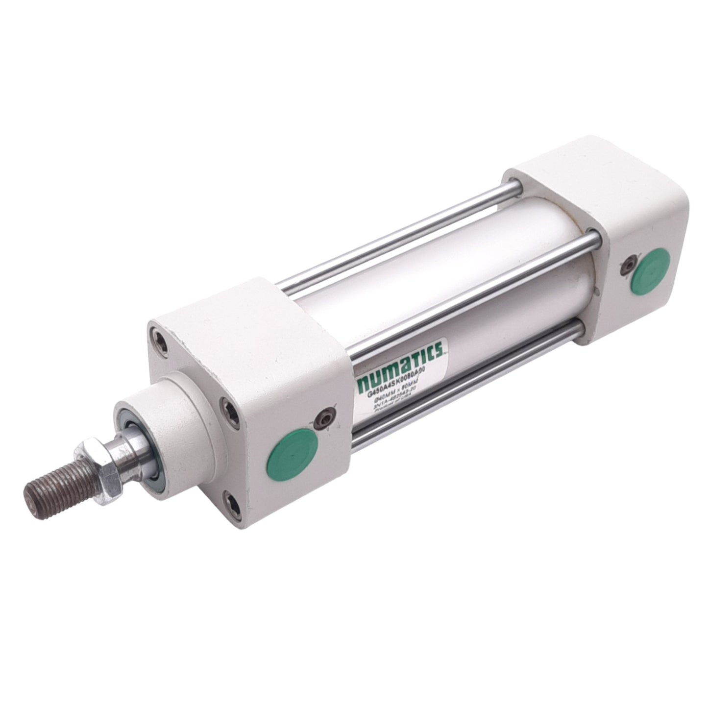 Used Numatics G450A4SK0080A00 Pneumatic Cylinder, ø40mm, 80mm Stroke, 1/4" NPT, 10bar