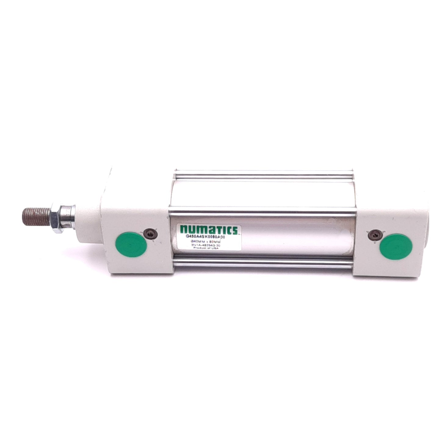 Used Numatics G450A4SK0080A00 Pneumatic Cylinder, ø40mm, 80mm Stroke, 1/4" NPT, 10bar