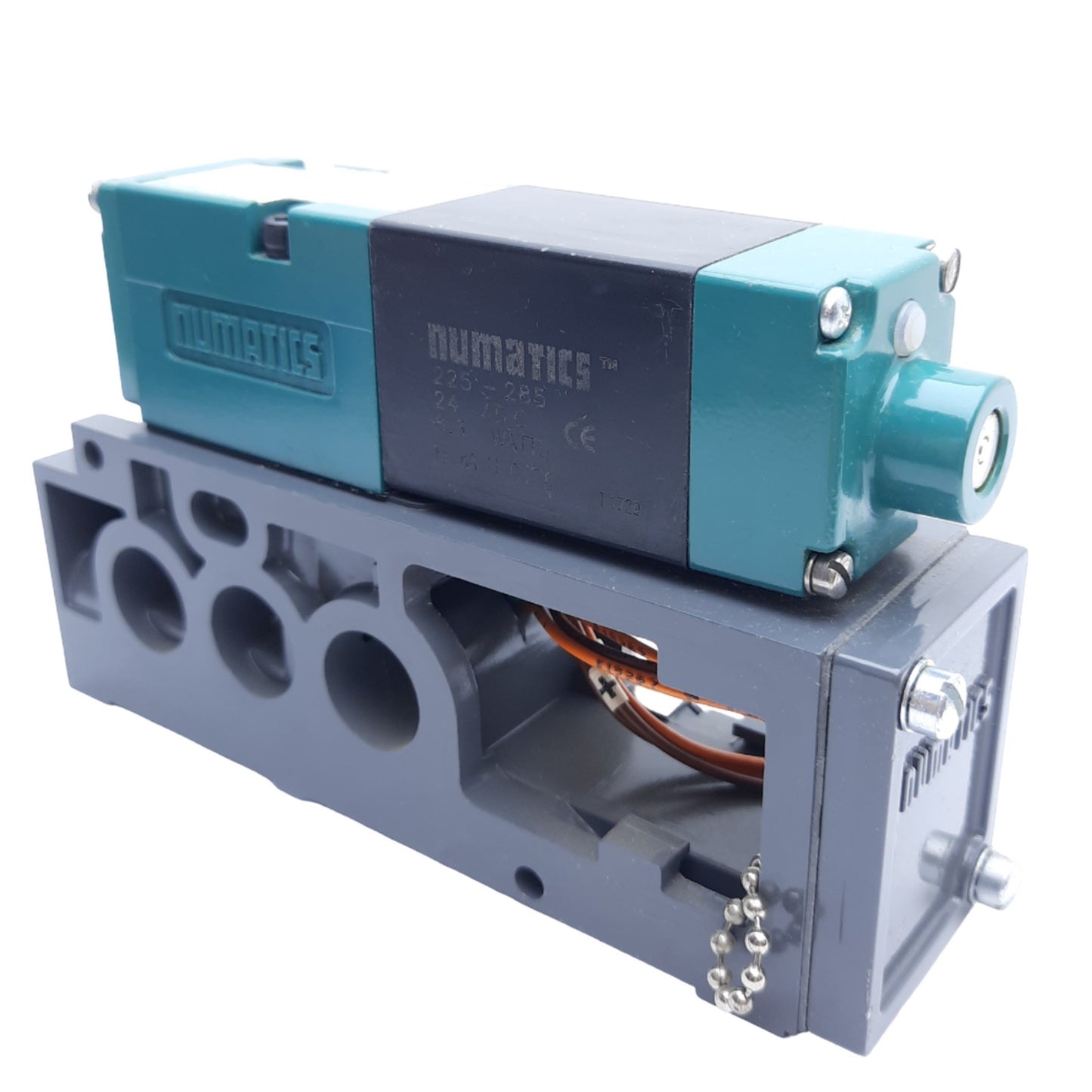 New Numatic 081SA415M000061 Electric Actuator Pneumatic Valve, 150PSIG 24 VDC Coil