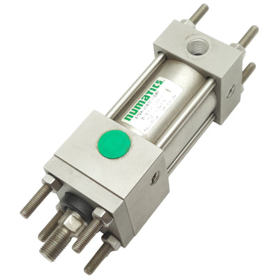 Used Numatics X1SK-01A1C-CSP0 Pneumatic Cylinder, ø1.5in Bore, 1in Stroke, 1/4in NPT