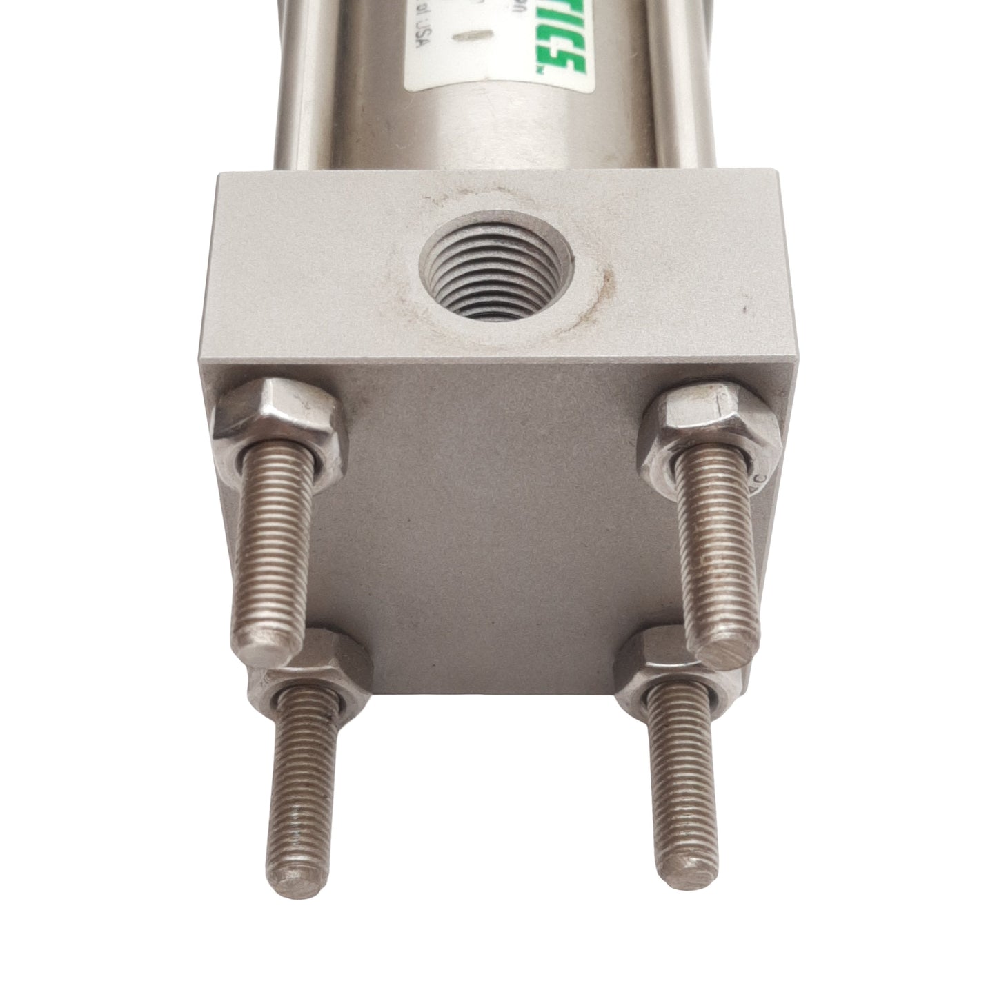 Used Numatics X1SK-01A1C-CSP0 Pneumatic Cylinder, ø1.5in Bore, 1in Stroke, 1/4in NPT