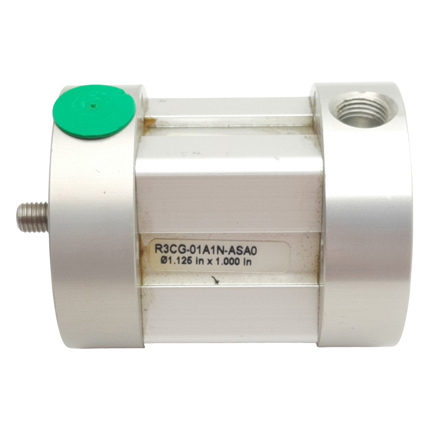 Used Numatics R3CG-01A1N-ASA0 Pneumatic Cylinder ø1.125in Bore, 1in Stroke, 1/8in NPT