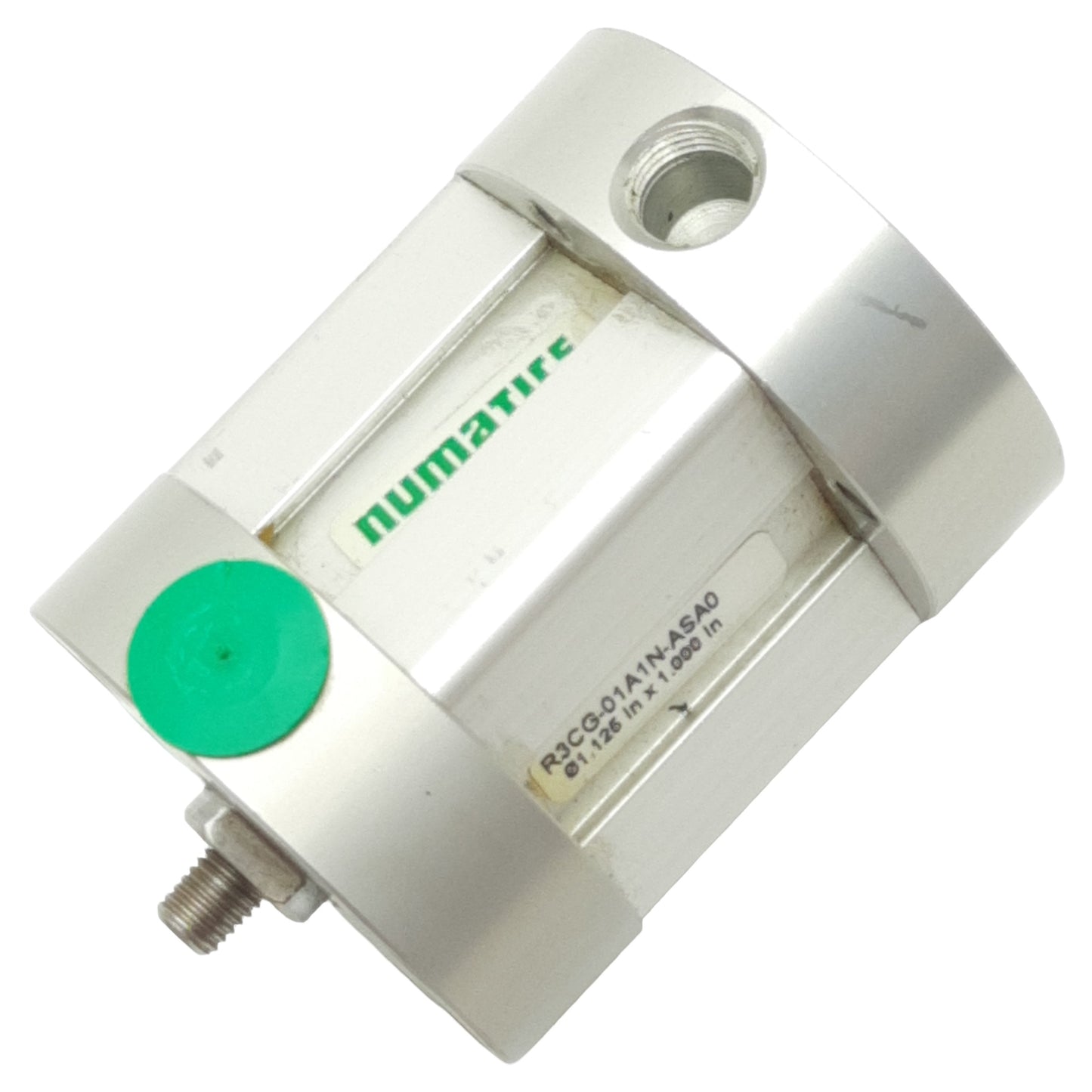 Used Numatics R3CG-01A1N-ASA0 Pneumatic Cylinder ø1.125in Bore, 1in Stroke, 1/8in NPT