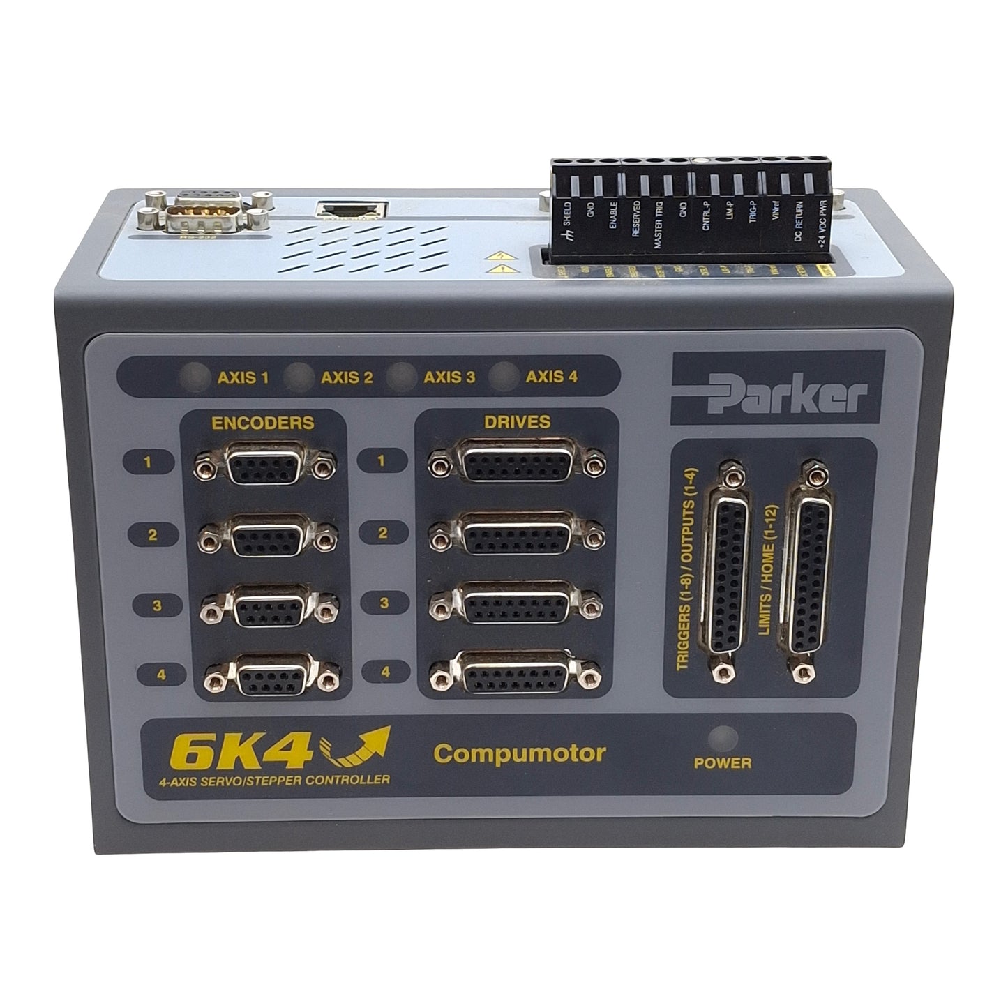 Used Parker CP*6K4-NK-13362 Compumotor 4-Axis Stepper/Servo Motion Control/Indexer