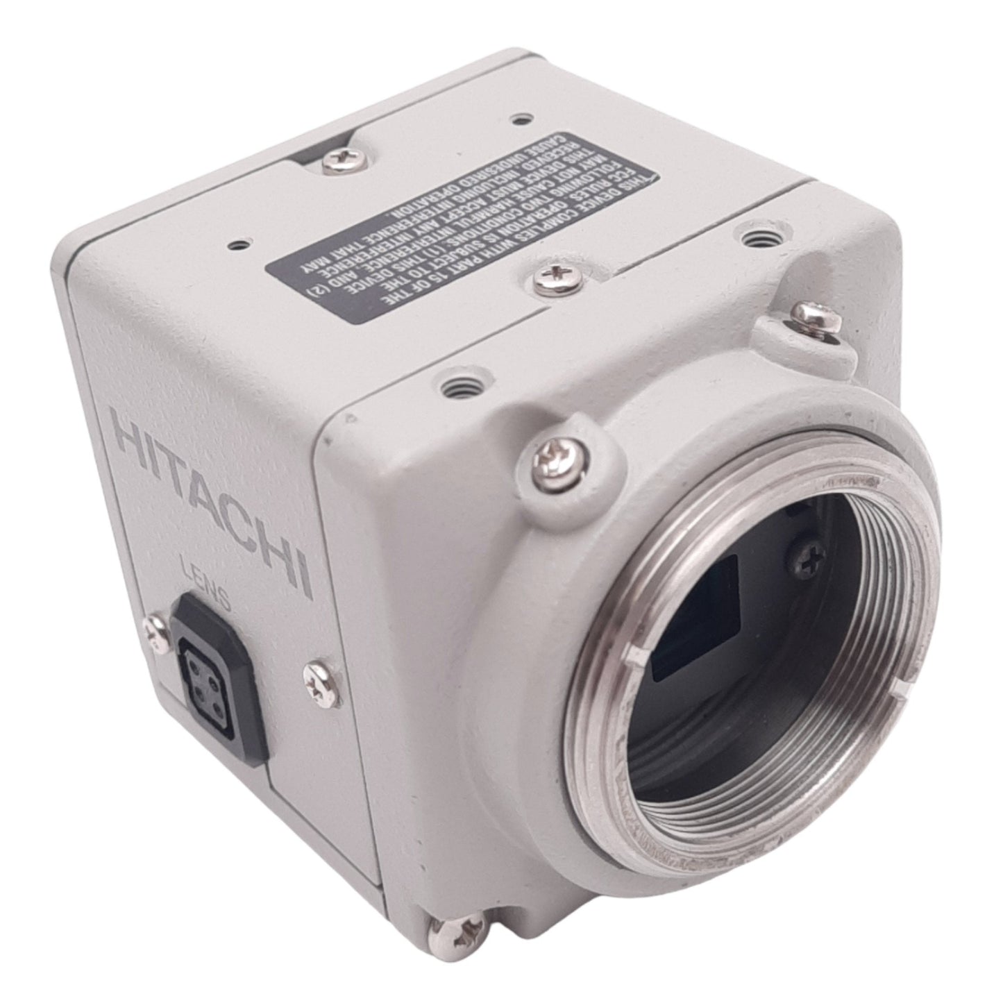 Used Hitachi KP-D20AU Compact CCD Color Camera, 1/3in, 811x508, 12VDC, CS-Mount