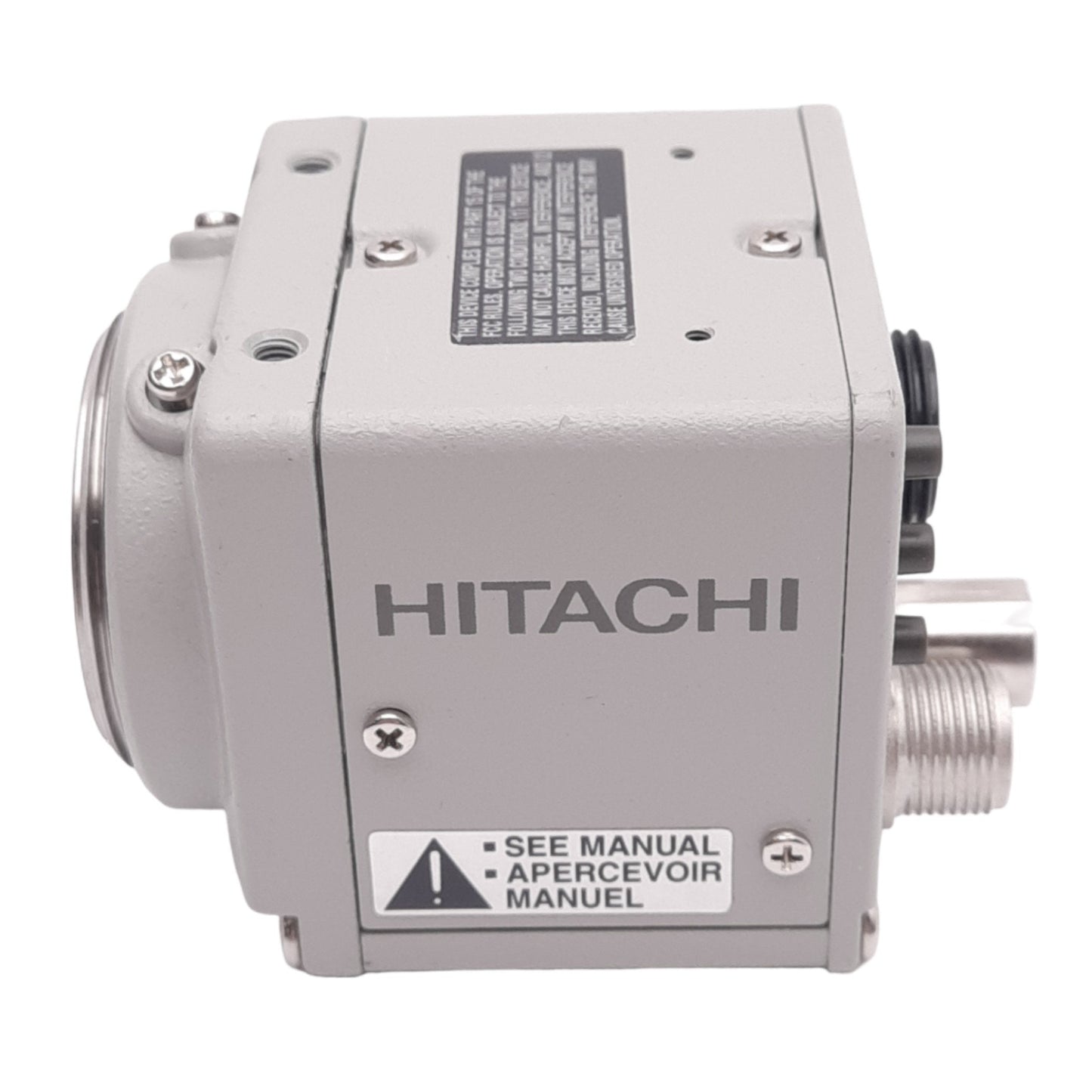 Used Hitachi KP-D20AU Compact CCD Color Camera, 1/3in, 811x508, 12VDC, CS-Mount