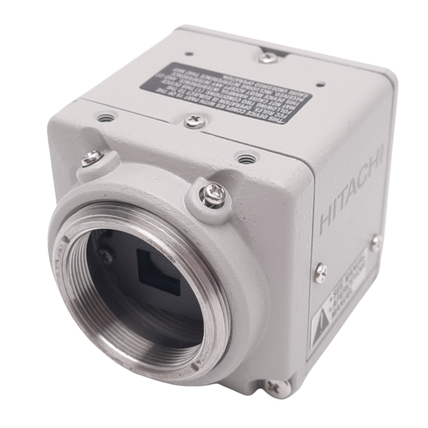 Used Hitachi KP-D20AU Compact CCD Color Camera, 1/3in, 811x508, 12VDC, CS-Mount