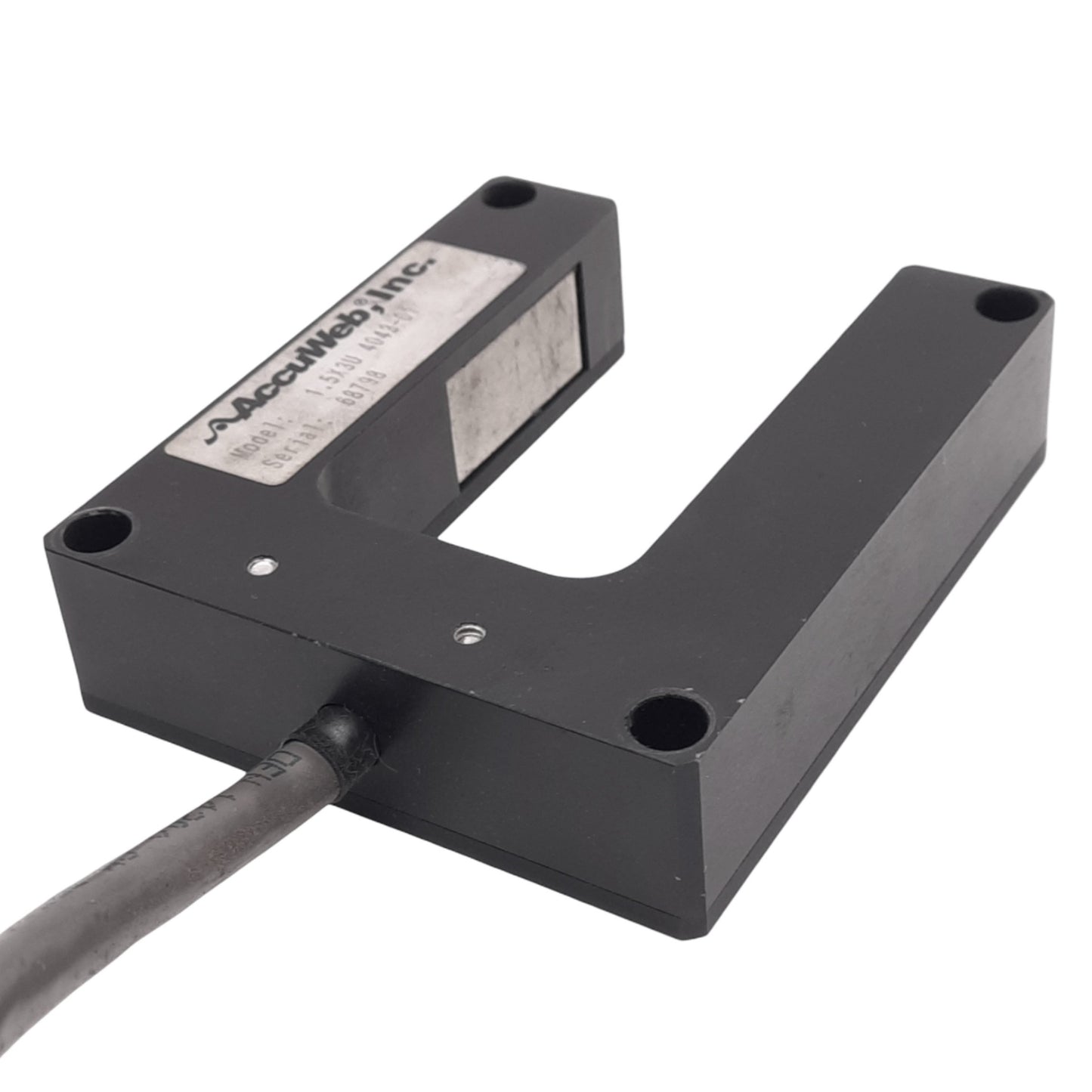 Used AccuWeb 1.5X3U 4043-01 Guide Sensor for MICRO 4000 NET, 5mm Sensing Width