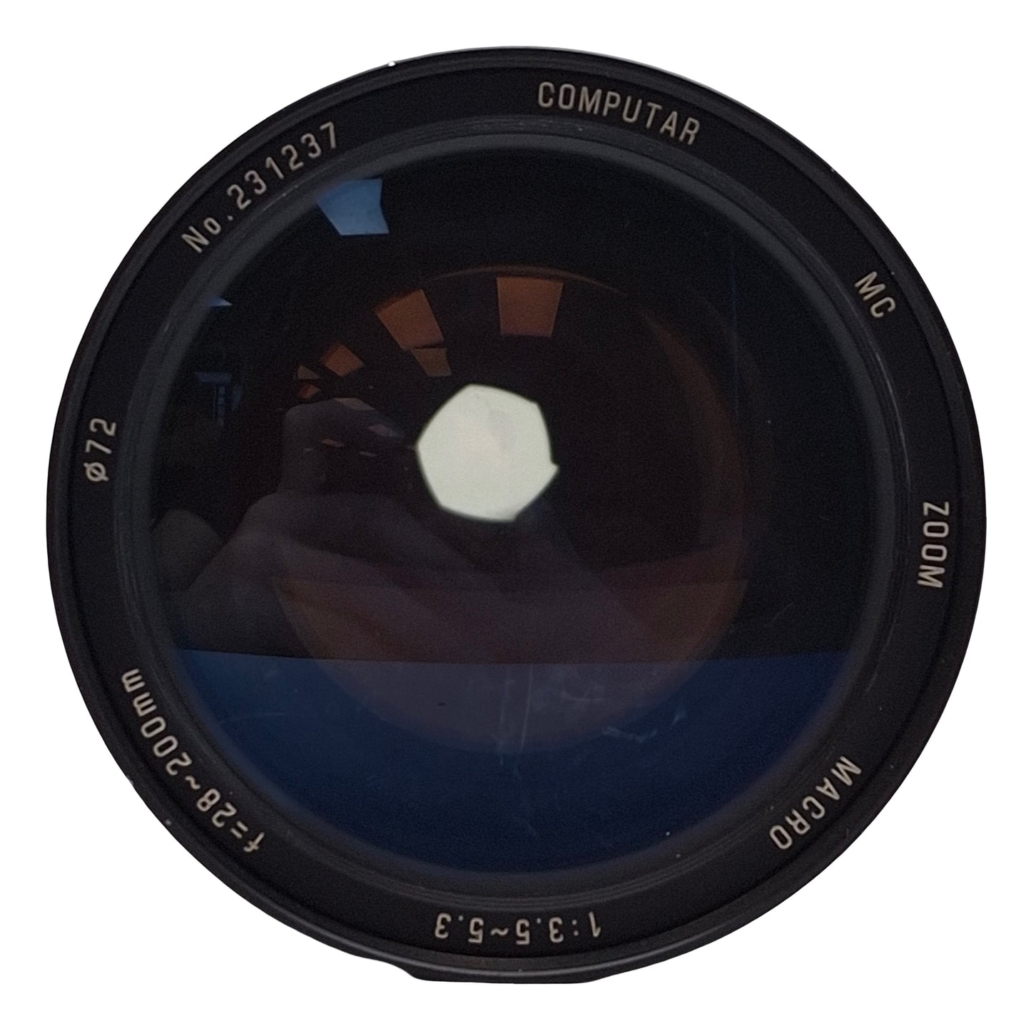 Used Computar 231237 MC Zoom Macro Lens, ø72mm, 28-200mm Focal Length, f/1:3.5-5.3