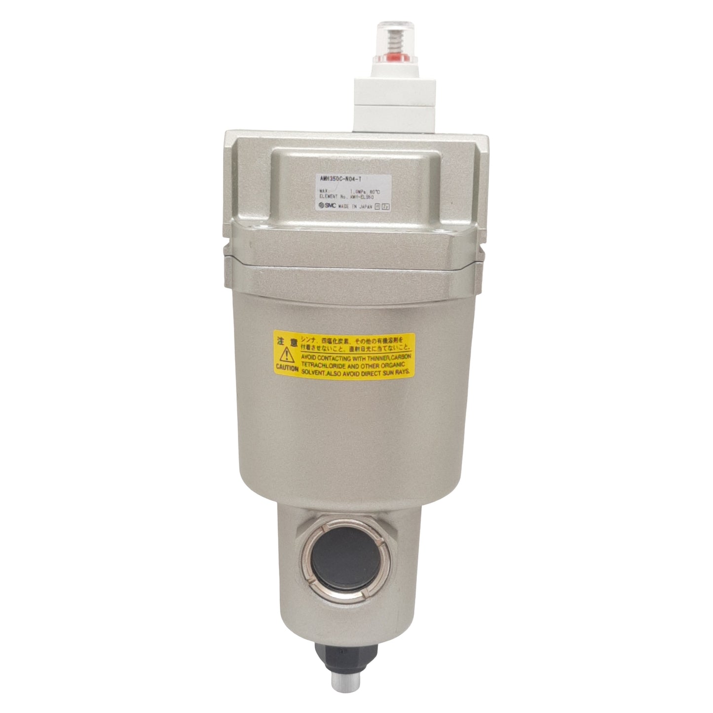Used SMC AMH350C-N04-T Micro Mist Separator, 1000l/min Flow, 1/2in NPT Female, 1.0MPa
