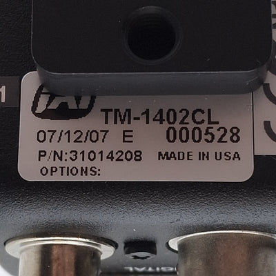 New Jai TM-1402CL Machine Vision Camera, 1/2in CCD, 1395x1040, C-Mount, 12VDC