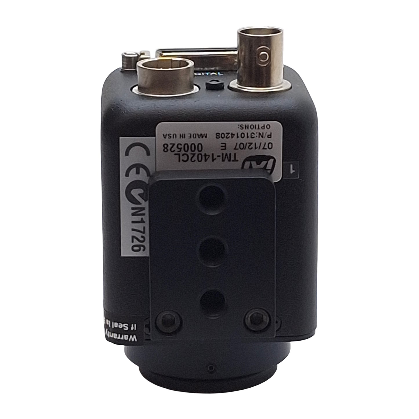 New Jai TM-1402CL Machine Vision Camera, 1/2in CCD, 1395x1040, C-Mount, 12VDC