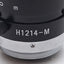 Used Pentax H1214-M CCTV/Machine Vision Camera Lens, 12mm FL, 1/2", f/1.4-16, C-Mount