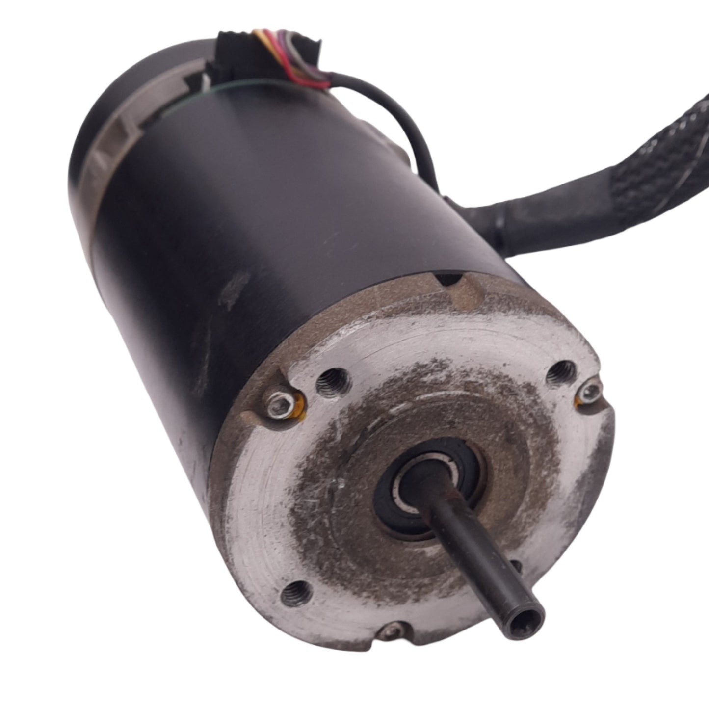 Used Teknic M-2348-FH/H1 Servo Motor, ø1/4in Shaft, 8000 counts/rev Encoder, 20-90VDC