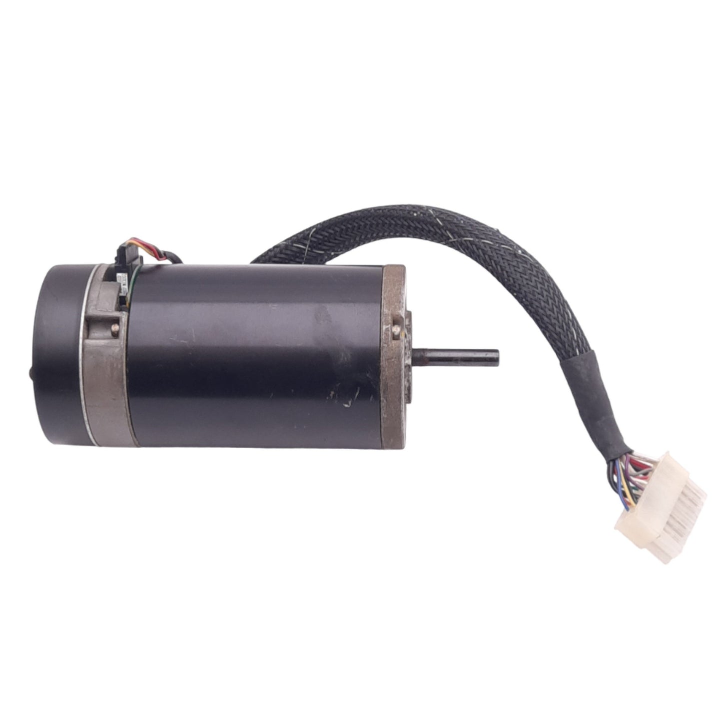 Used Teknic M-2348-FH/H1 Servo Motor, ø1/4in Shaft, 8000 counts/rev Encoder, 20-90VDC