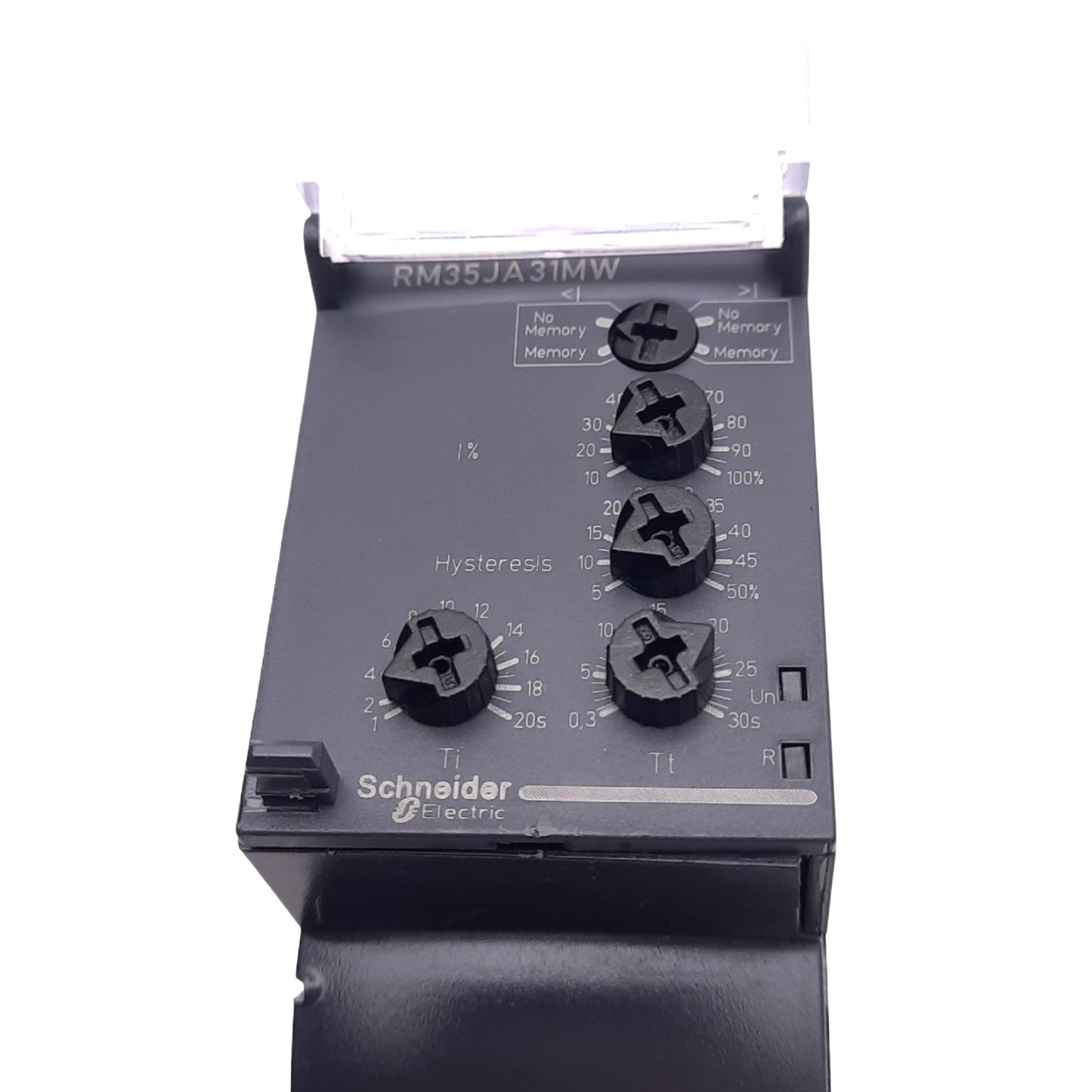 Used Schneider Electric RM35JA31MW Monitoring Control Relay, 2 C/O, 24-240VAC/DC