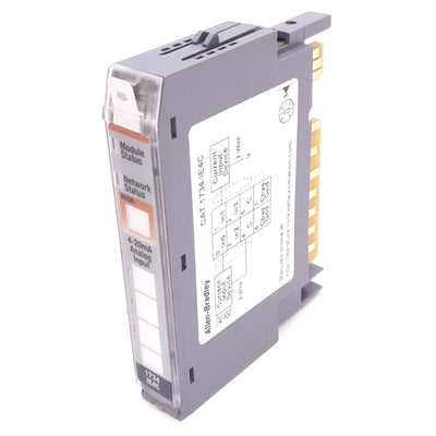 Used Allen Bradley 1734-IE4C POINT I/O Input Module, 4-Channel, 0/4-20mA In, 24VDC