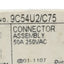 New Thomas&Betts 9C54U2/C75 Connector, 3P/4W Female, 3PH 50A 250VAC, 3/4in NPT
