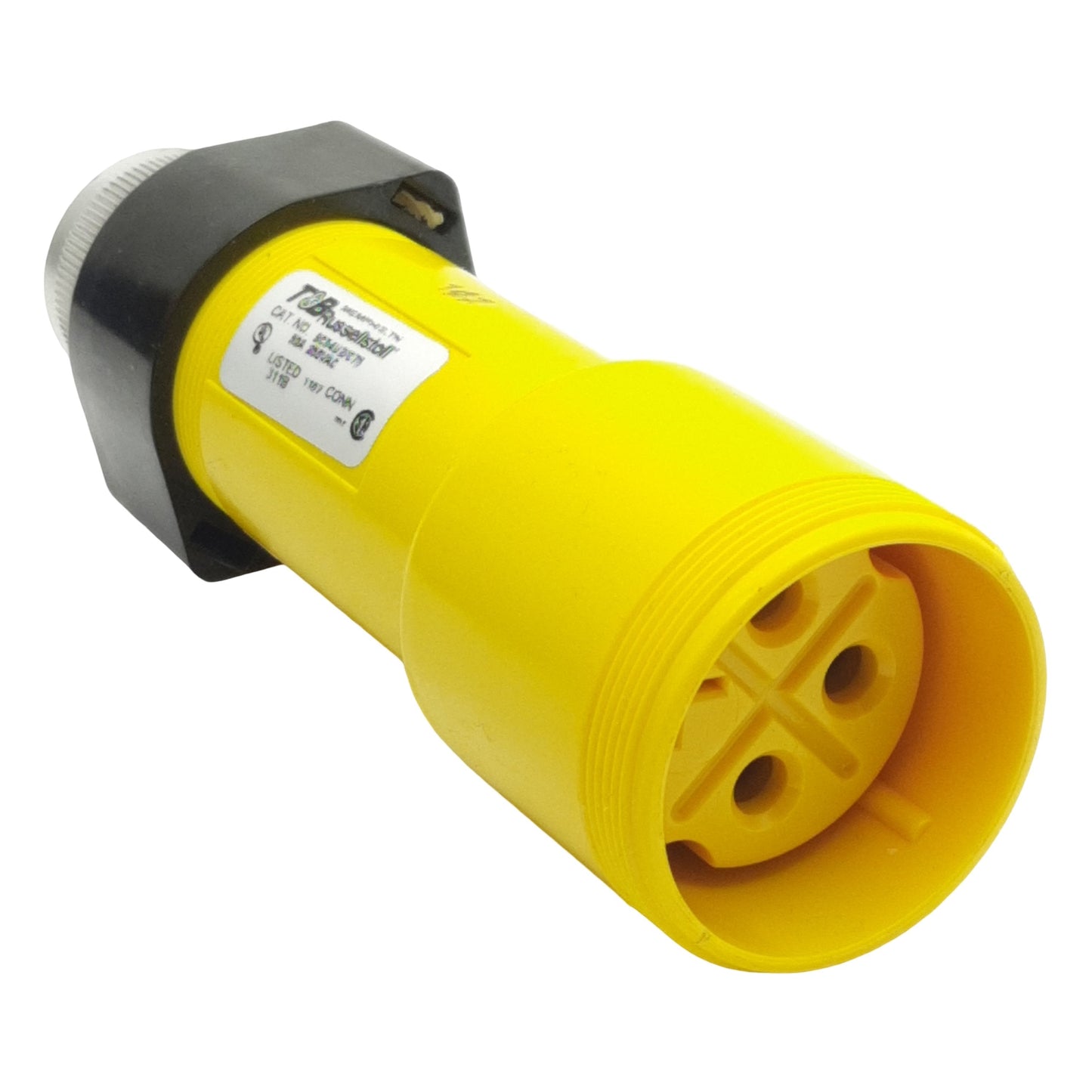 New Thomas&Betts 9C54U2/C75 Connector, 3P/4W Female, 3PH 50A 250VAC, 3/4in NPT