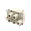 New Weidmuller 1789980000 Heavy Duty Connector, 4-Poles, Female, 1000V 10A, Size 3