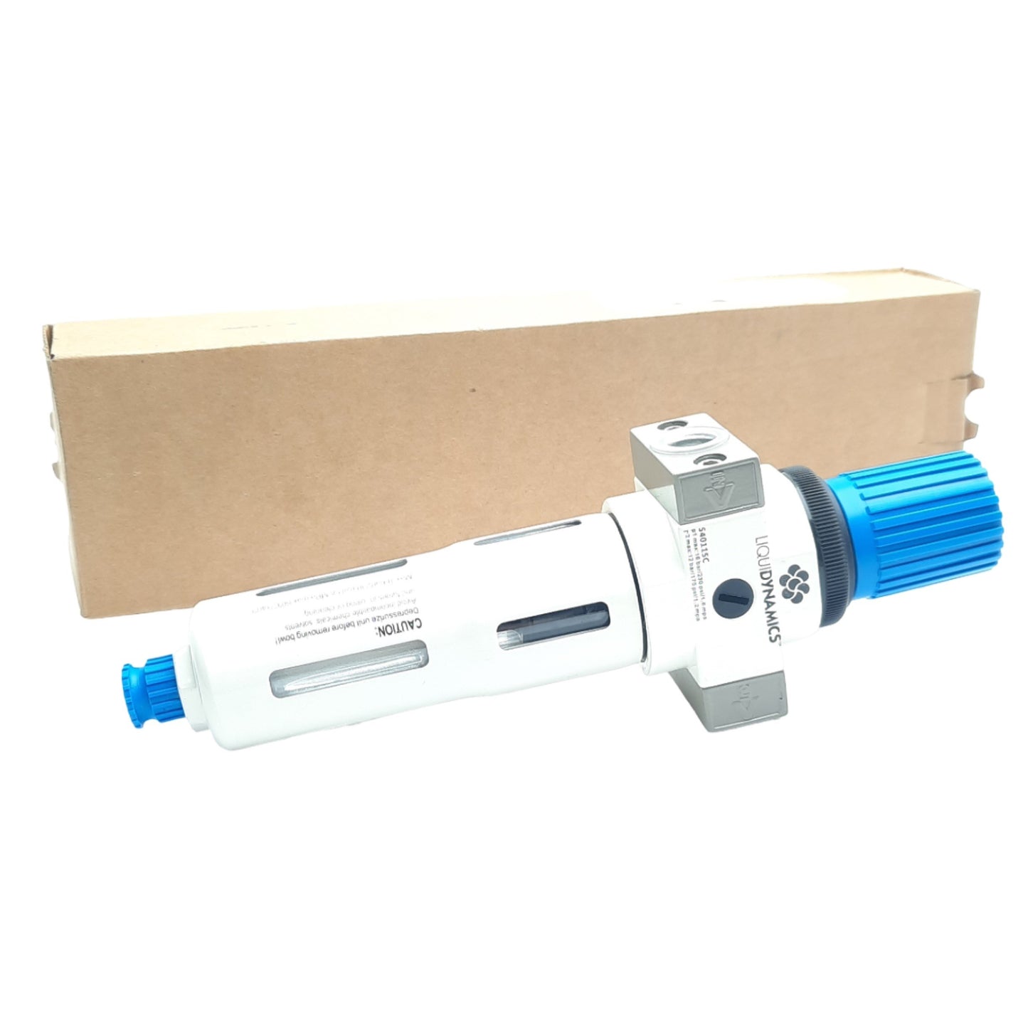 New Liquiddynamics 540115C-G Filter/Regulator 3/8 in NPT, 230 PSI in 175PSI Set