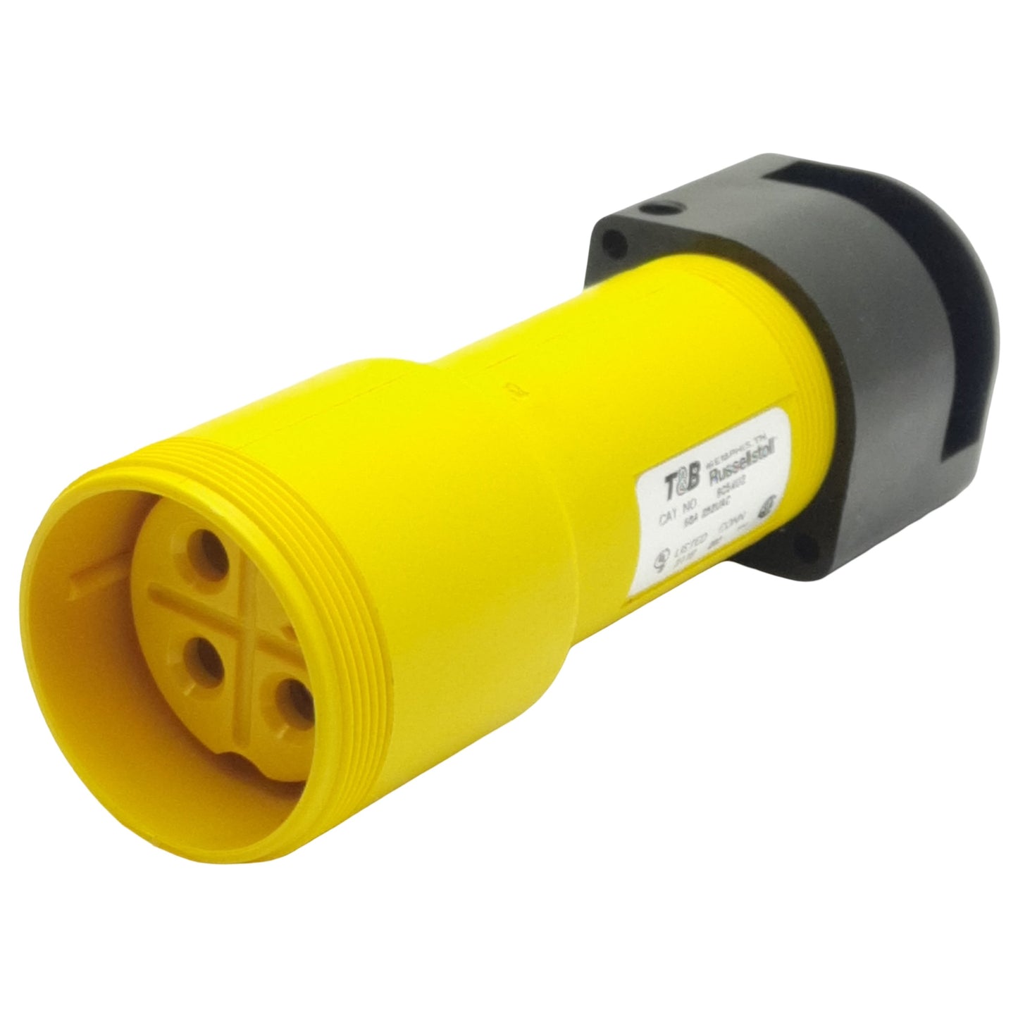 New Thomas&Betts 9C54U2 Connector, 3P/4W Female, 3Phase 50A 250VAC, ø20mm ID