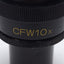 Used Lot of 2 Nikon CFW10x Microscope Eyepieces, Adjustable, For ø23.5mm Tubes