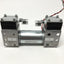 Used Thomas 70101322 Miniature Diaphragm Vacuum Pump Compressor 24VDC, 12psi/21.5inHg