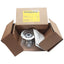 Used Turck 100033525 Rotary Encoder, 60-Pulse, ø2" Shaft ø1/2" Bore, 30VDC, M12 5-Pin