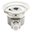 Used Turck 100033525 Rotary Encoder, 60-Pulse, ø2" Shaft ø1/2" Bore, 30VDC, M12 5-Pin