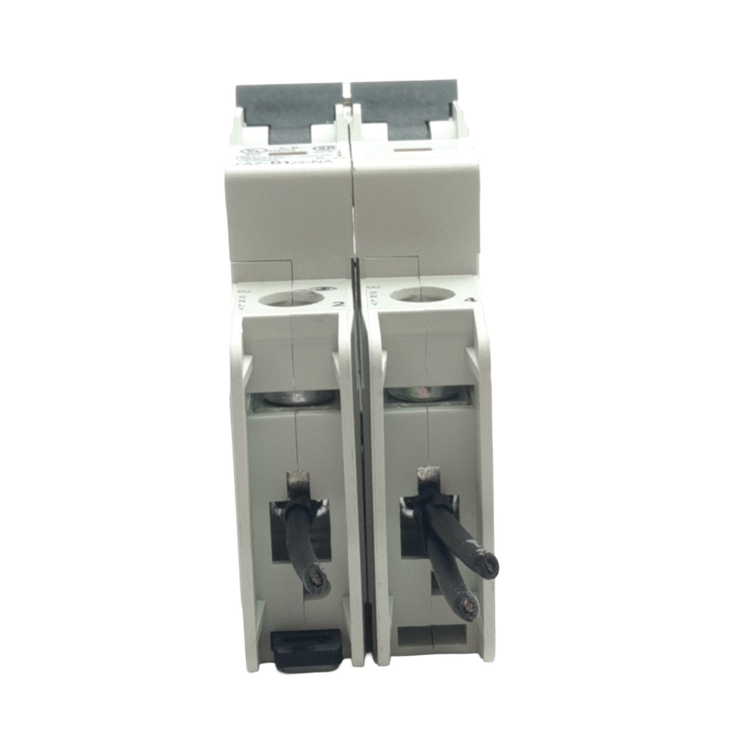 Used Eaton FAZ-D1/2-NA Circuit Breaker 2 Pole, 277VAC 48VDC 1A, 10kA, DIN